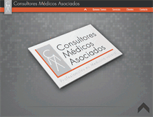 Tablet Screenshot of consultores-medicos.com.ar